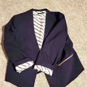 Ann taylor navy blazer